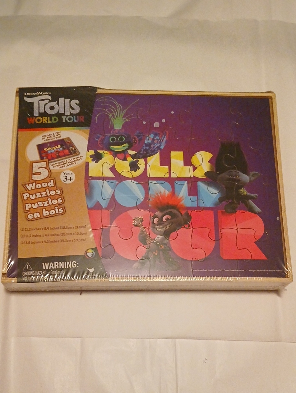 🍊3/$15🍊 DreamWorks Trolls world tour puzzle set